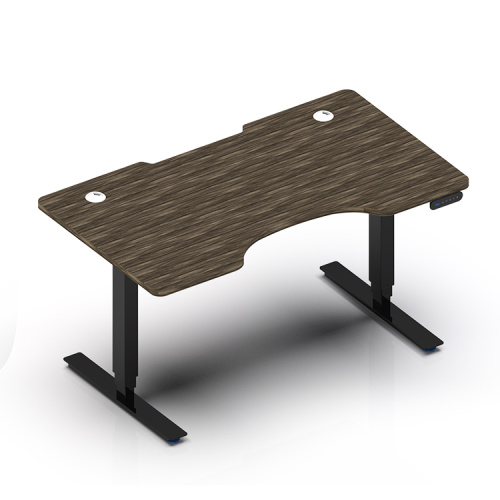 Verstelbare tilbare ergonomische zit-sta tafel bureau