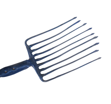 High Quality Rail Steel Continuously Formed 9 Tines Fork Ballast