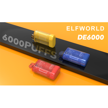 Elf World DE6000puffs E-Cigarette Vape