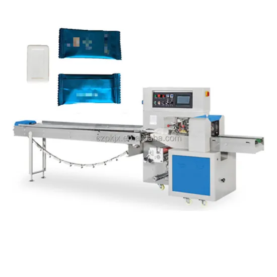 Automatic Flow Packing Machine for Soap Bar Film Bag Packing and Soap Making Equipment