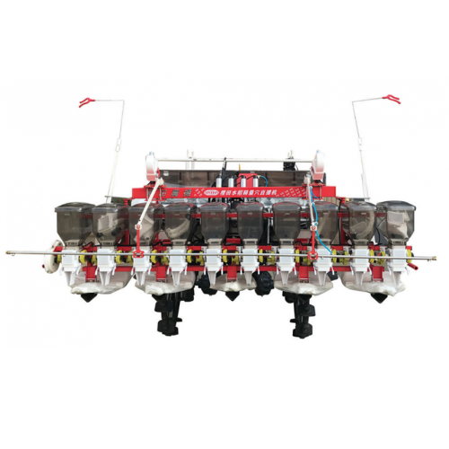 Models of rice field direct seeding machines