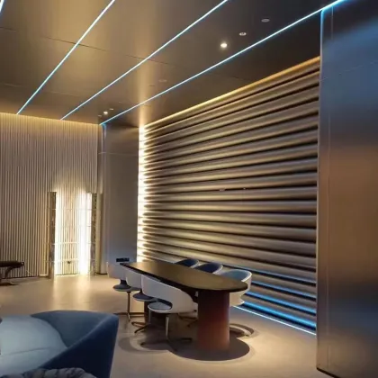 Cheap Pet Metal Mirror Co-extruded Wood Veneer