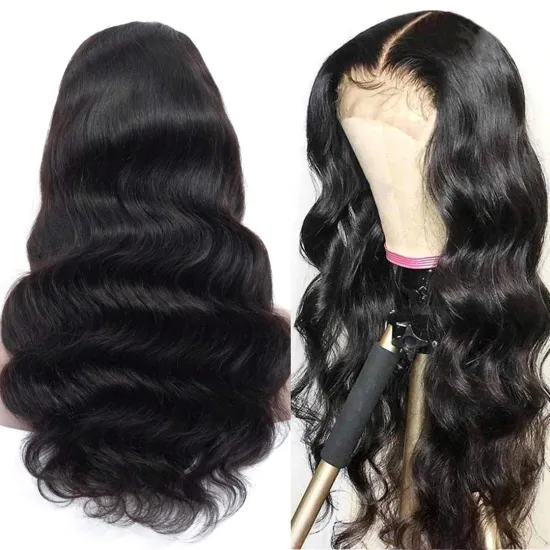 Best Wig Body Wave 13*4 Lace Front Wig Unprocessed Pre Plucked Lace Human Virgin Brazilian Hair Lace Front Wigs With Baby Hair