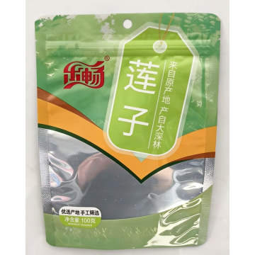 Sac debout refermable avec languette de suspension pour ingrédients de soupe, produits séchés