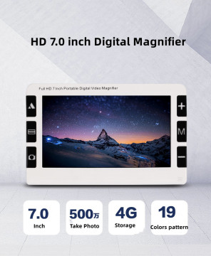 Fabrikpreis 7,0 Zoll HD -Video -Lupe mit Dualkameras für verbessertes Lesen