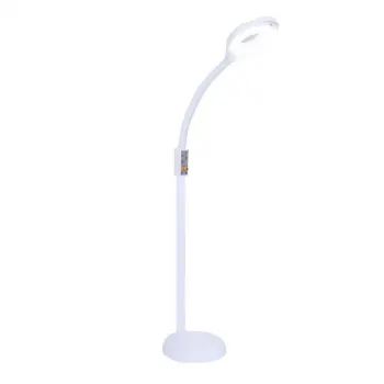Dimmable Magnifying Floor Lamp for Beauty Salon and Craft Work