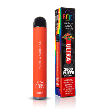 Pen de vape de humo desechable Ultra 2500 Puffs