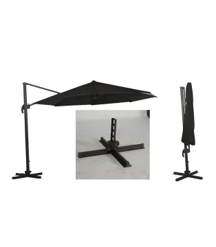 Outdoor LED Light Parasol Umbrellas for Patio