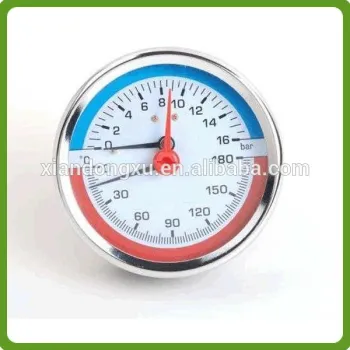 Good quality export dial temp gauge