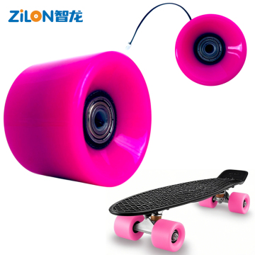 Ruota auto -generatore da 60 mm per skateboard