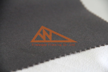 velvet manufacture long flock fabric in gray for high value packages