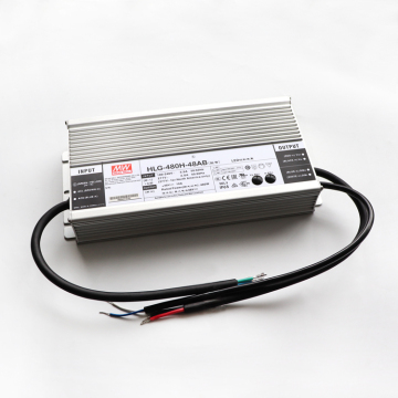 Meanwell HLG-480H-48B 480W LEDドライバー-48V定電圧 +定電流