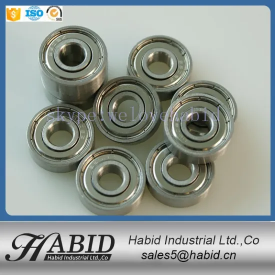 608zz 608rs high quality wheel ball bearings small mini deep groove ball bearing