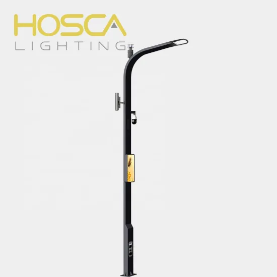 Intelligent Pole Street Light Pole Design Steel Q235 Iron Pole" 

However, to make it more concise and SEO-friendly, you might consider:

"Q235 Steel Intelligent Street Light Poles Design