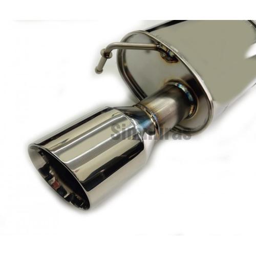 Auspuff für 07-14 Toyota Yaris 3 Türblitzschrotte