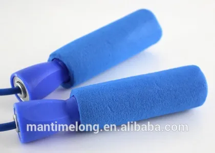 Fitness crossfit skipping ropes speed jump rope jump plastic skipping rope handle jump rope