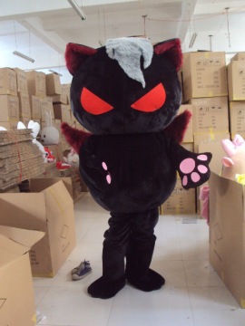 Film Theme Black Cats Cartoon Doll Shape Costumes