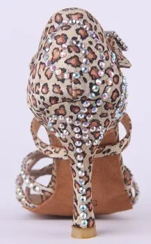 Brand popular Rhinestones Women's Latin dance shoes Ballroom Salsa Samba dancing shoes