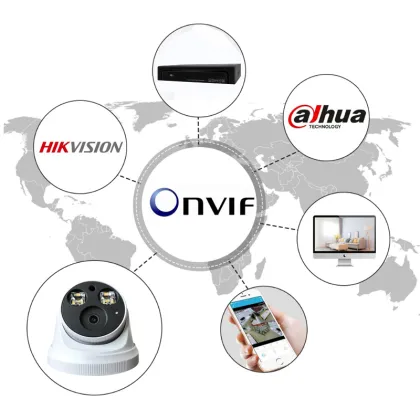 4K 8.0MP Blacklight Full Color Dome IP Camera