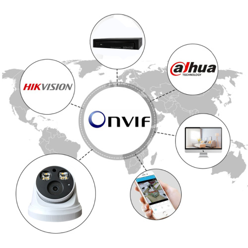 4K 8.0MP Blacklight Full Color Dome IP Camera
