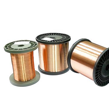 Copper Clad Steel Wire 0.115mm CCAM 0.10mm CCS for Data Cable