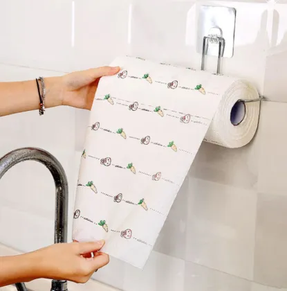 Kitchen Towels Roll Dry Wet Tissue Paper Wipes