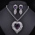 Fashion crystal necklace set