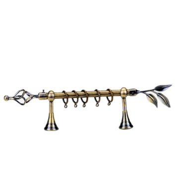 Antique Brass Curtain Rods - T28: Stylish and Durable Window Décor Solutions