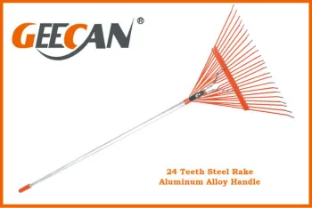 Garden tool rake