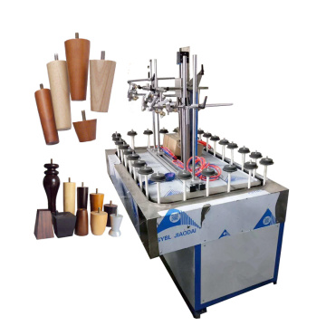Surrounding Spray Coating Machine for Wood Sofa Leg