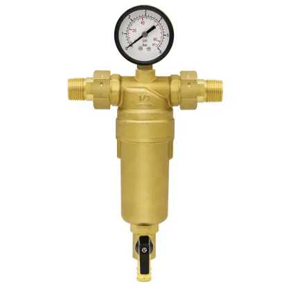 whole house brass  ro water pre filter for Home Water Purification System