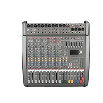 PM1000-3 Power Professional USB Audio Mixer with Amplifier - 10 Channel
