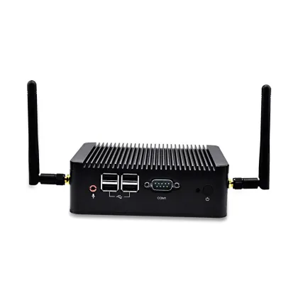Newest 2 LAN mini pc 1037U barebone desktop pc