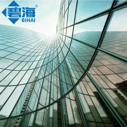 Curved Tempered Safety Glass for Automotive Use