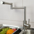 Grifo de lavabo de cocina de acero inoxidable de 360 ​​grados