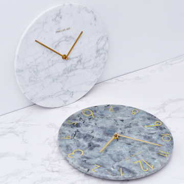 Luxury European Style Marble Wall Clock
