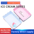 Environmentally friendly anti drip popsicle paper box