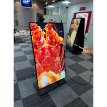 תצוגת LCD עומדת אולטרה דק פנימית 4K