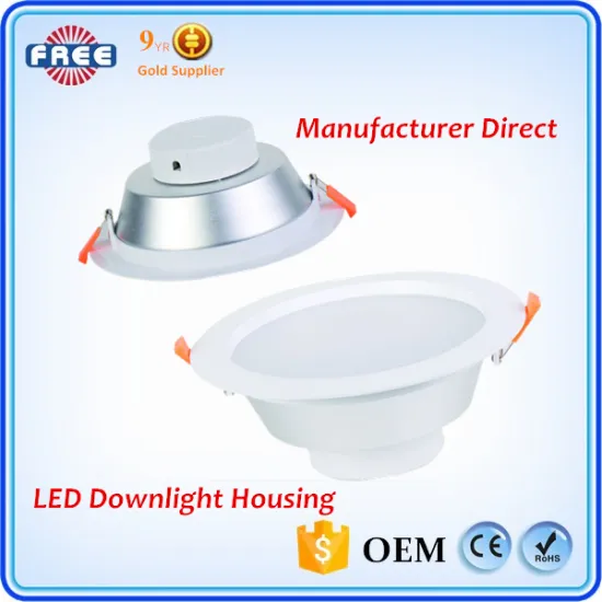 EXW Price 5-18w indoor round led downlights parts