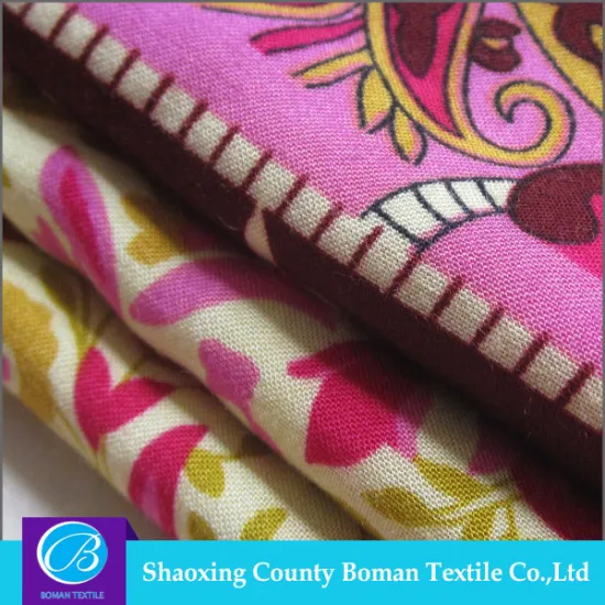 wholesale fabric china Best selling Dress Woven printed fabric rayon