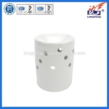 2016 Eco-Friendly Elegant White Indoor Ceramic Incense Oil Burners for home decoration