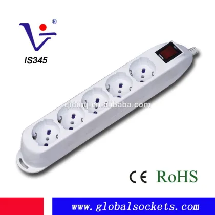 3ways Italian electric switch Socket