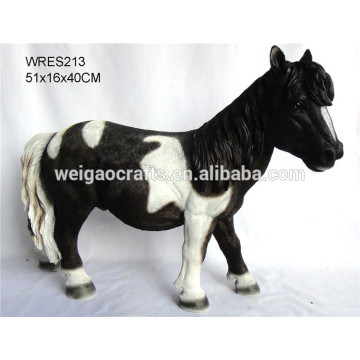 Good quality useful polyresin animal horse resin statues