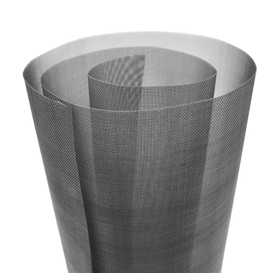 30-50 Mesh SUS 304 316 316L Stainless Steel Woven Wire Mesh - 500 Micron Metal Screen