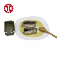 Sardines en conserves à l'huile végétale /boite de 125g Import Export