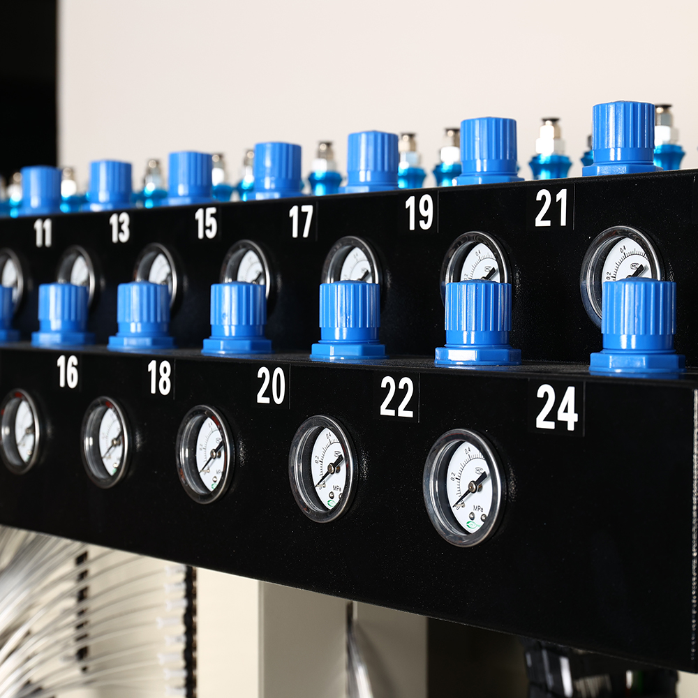 24 colors PVC dispenser