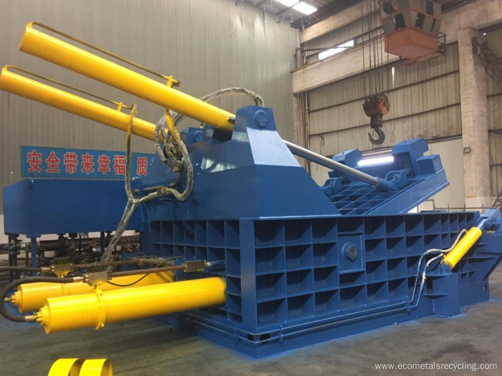 315ton Horizontal Scrap Steel Recycling Baler Machine