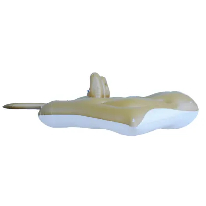 Motorized Manta Ray Toy: Inflatable Water Play Float for Kids and Adults