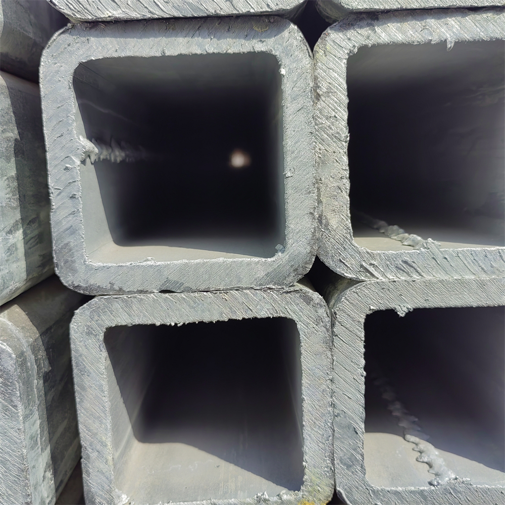 Q345 / tuyau carré galvanisé utilisé pour fabriquer des tuyaux en métal