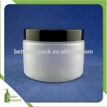 12oz 360g frosted plastic cosmetic cream jar bath salt jar